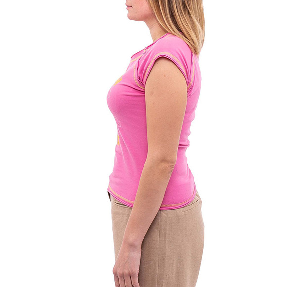 Compagnia Italiana T-Shirt Women size M Hot Pink - Picture 3 of 5